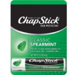ChapStick Classic Spearmint Lip Balm Tubes, Spearmint ChapStick for Lip Care - 0.15 Oz
