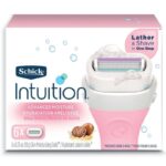 Schick Intuition Advanced Moisture Womens Razor Refills with Shea Butter, Pack of 6