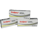 Sculpey III White Oven-Bake Clay - Used for Creating Home Decor, Figurines, Etc - 8 Ounces, Pack of 3